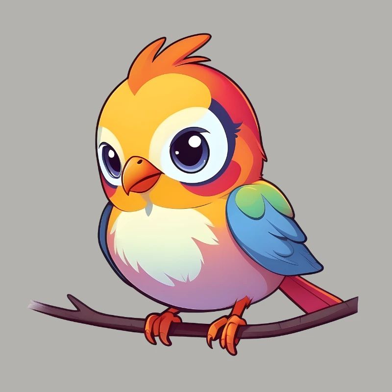 Regenbogen-Spatz