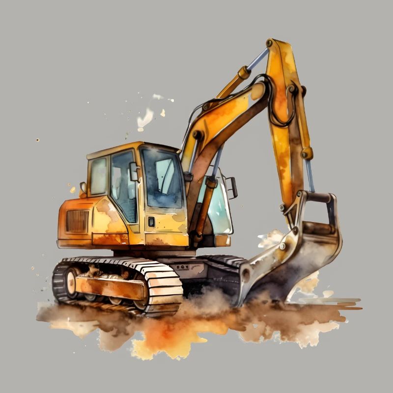Construction excavator