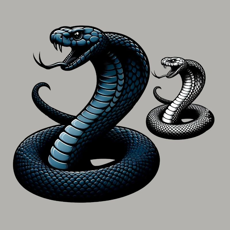 Serpent Mamba Noir Mignon