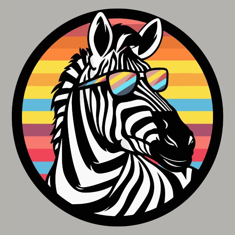 Zebra Comic Cool
