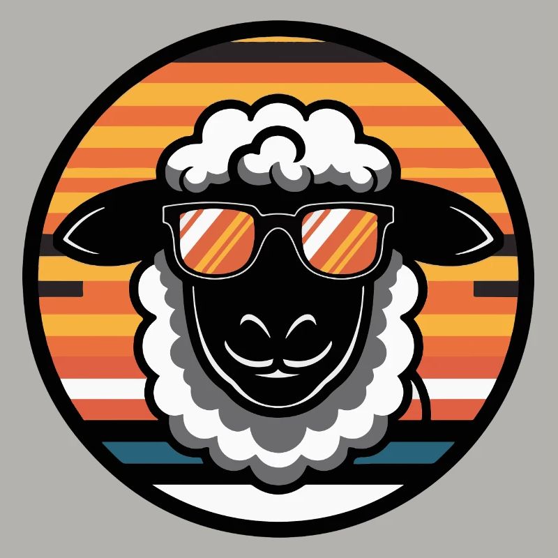 Schaf Comic Cool