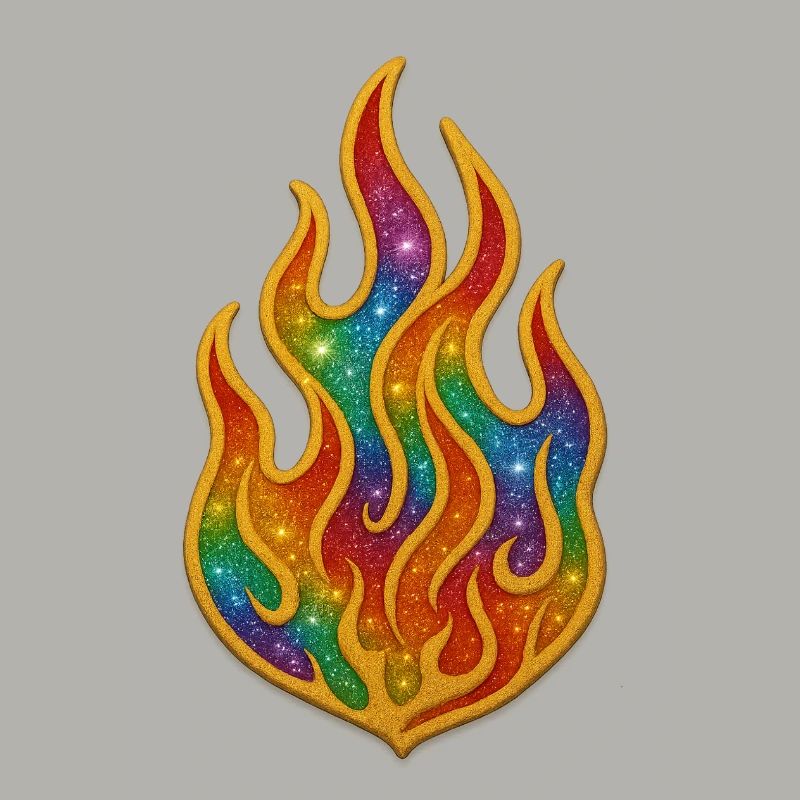 Rainbow Fire Patch