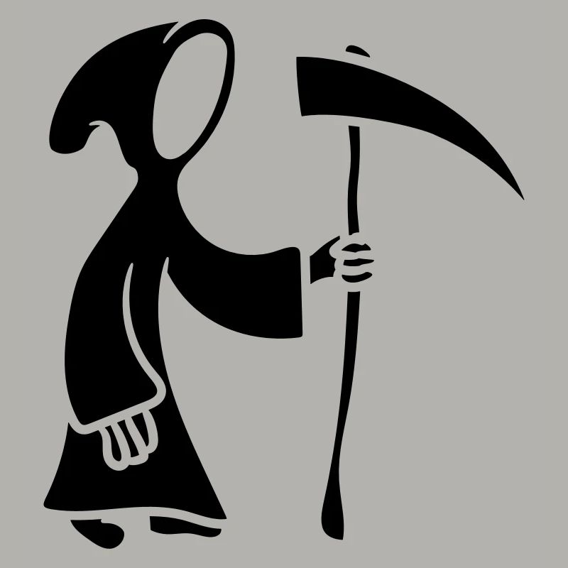 Tod mit Sense Comic Cartoon