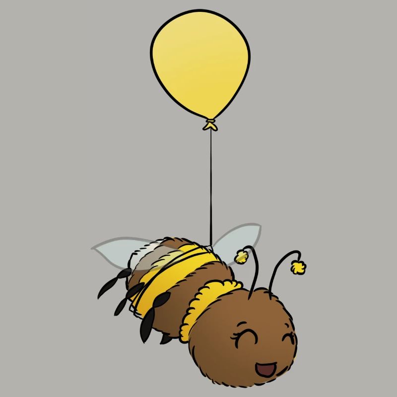 Hummel fliegend