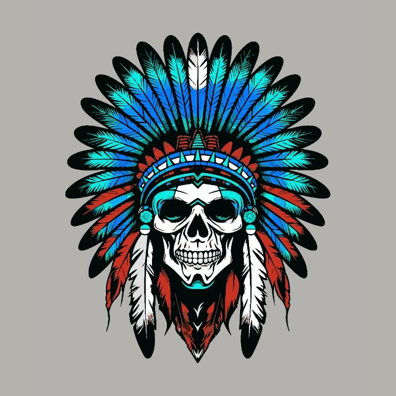 Crâne de chef indien Apache