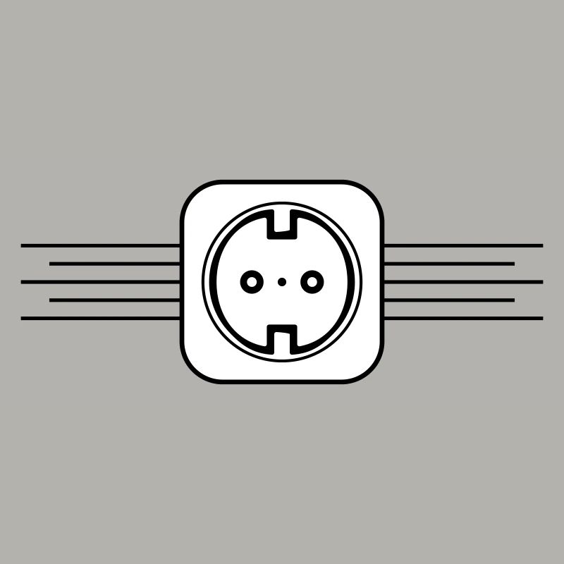 Steckdose Icon Strom