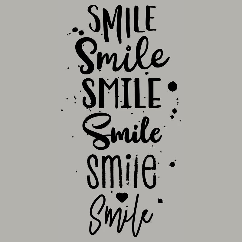 Souriez dans différents styles