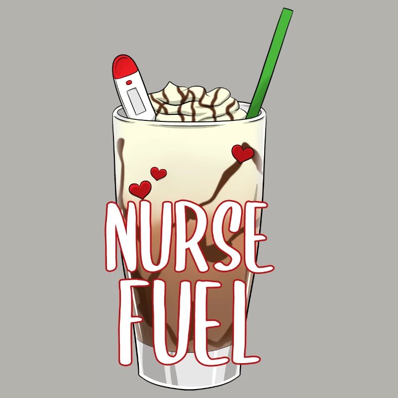 Krankenschwester Energy Kaffee Eiscreme I Geschenk