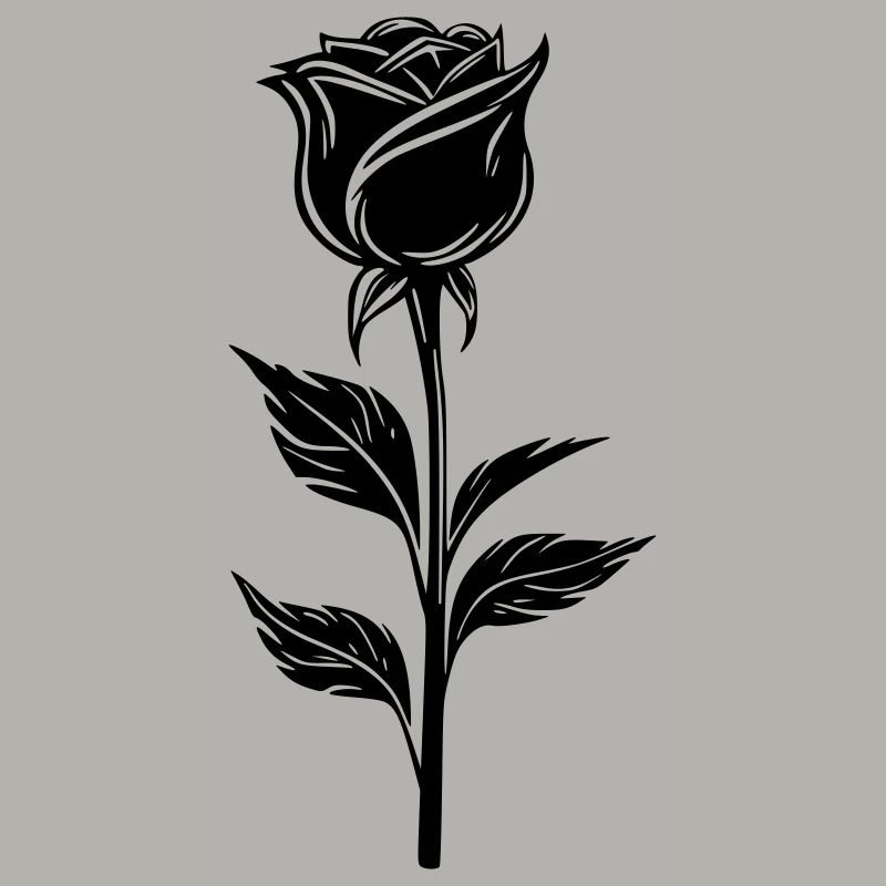 Conception simple de la rose