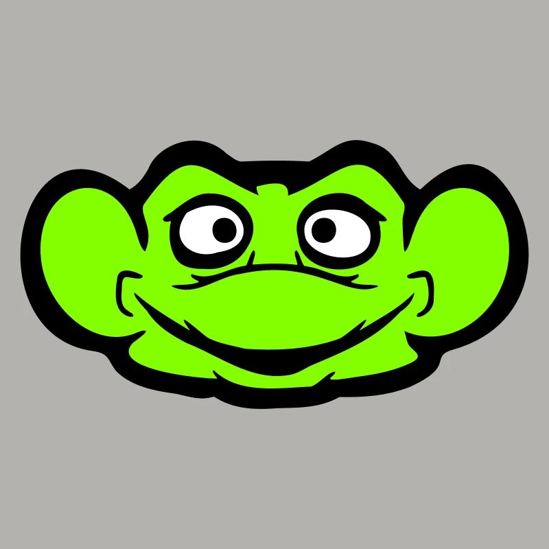 Frog Toad Smiles Funny Comic Happy Cool