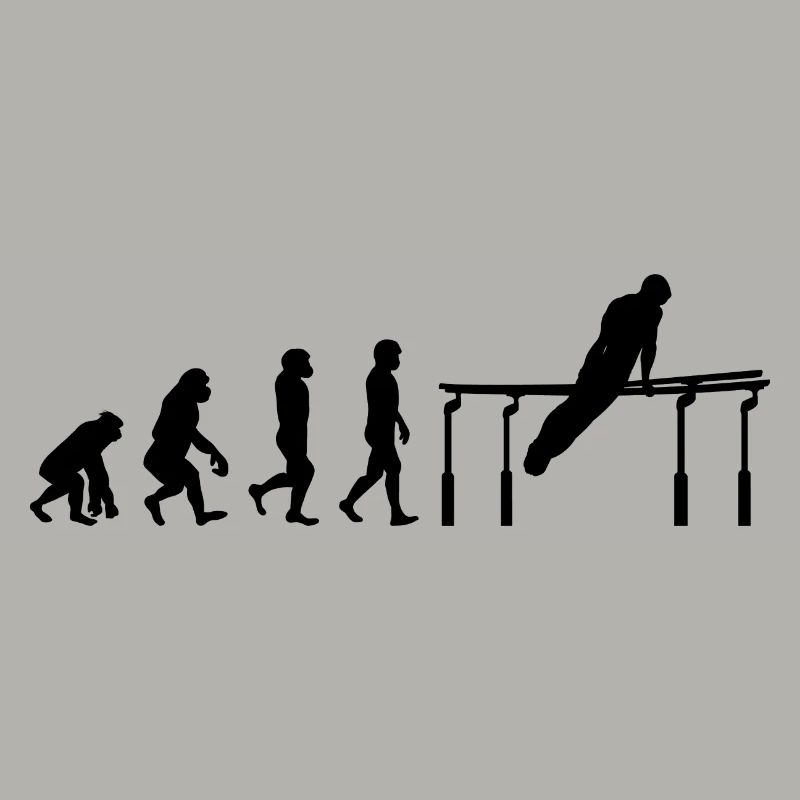 Artistic Gymnastic Parallel Bars Gymnast Evolution