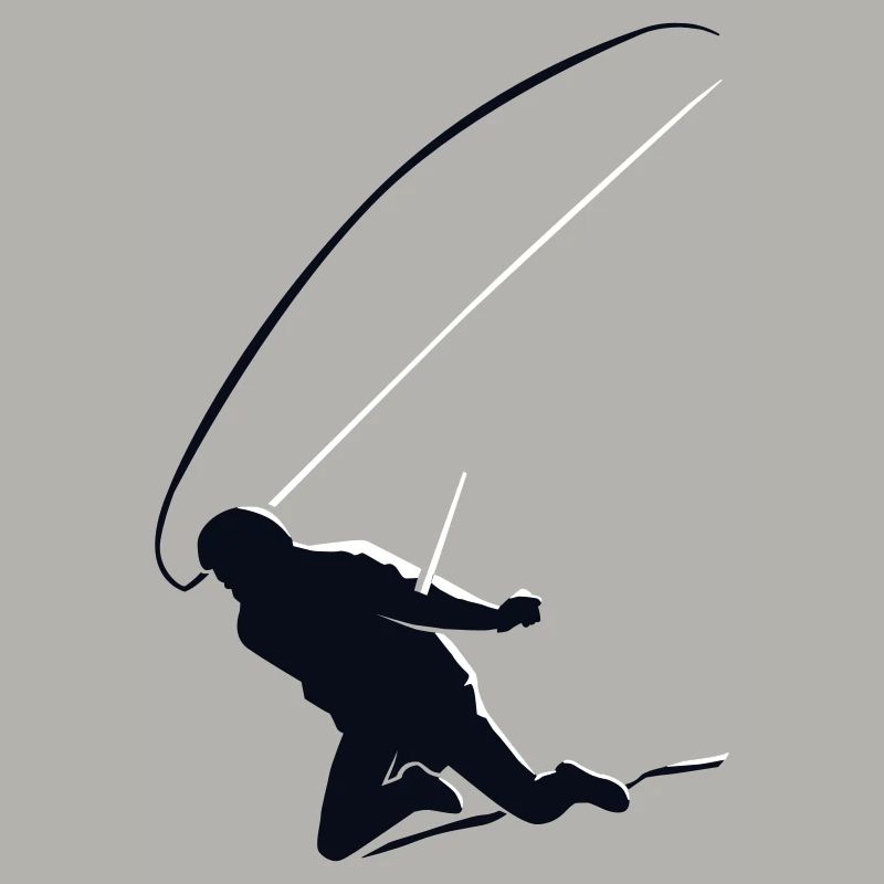 Paraglider Start Vektor