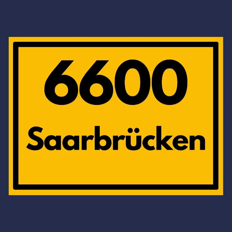 OLD POSTCODE POSTCODE RETRO 6600 SAARBRÜCKEN SAAR
