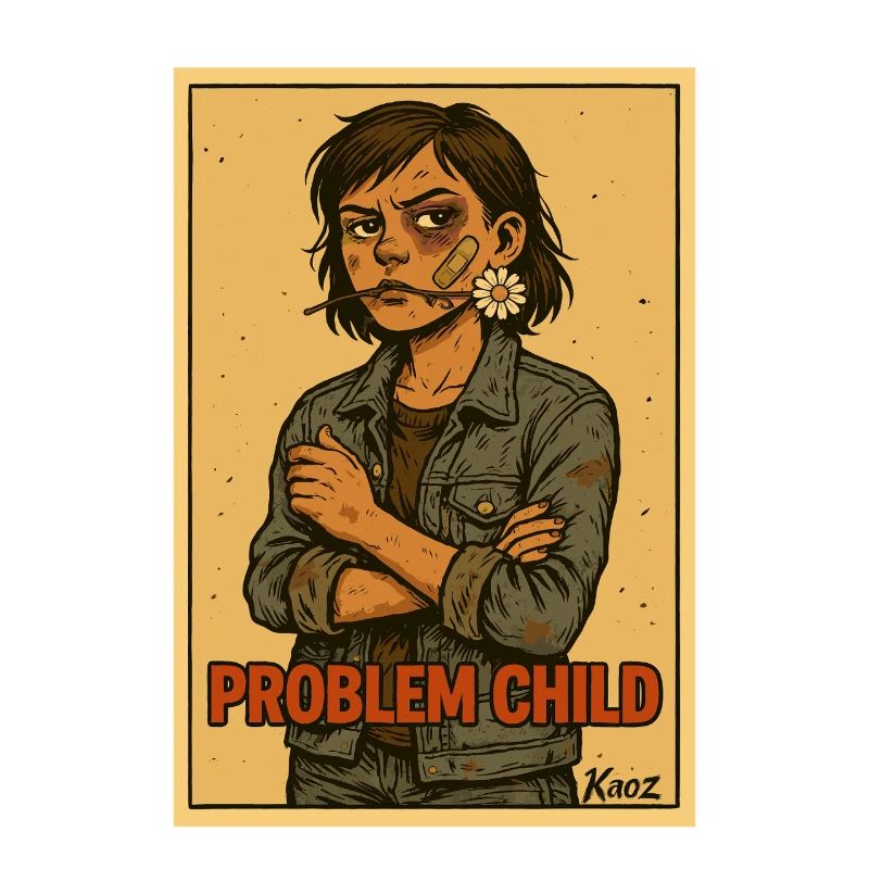 Affiche Problem Child Daisy Rebel