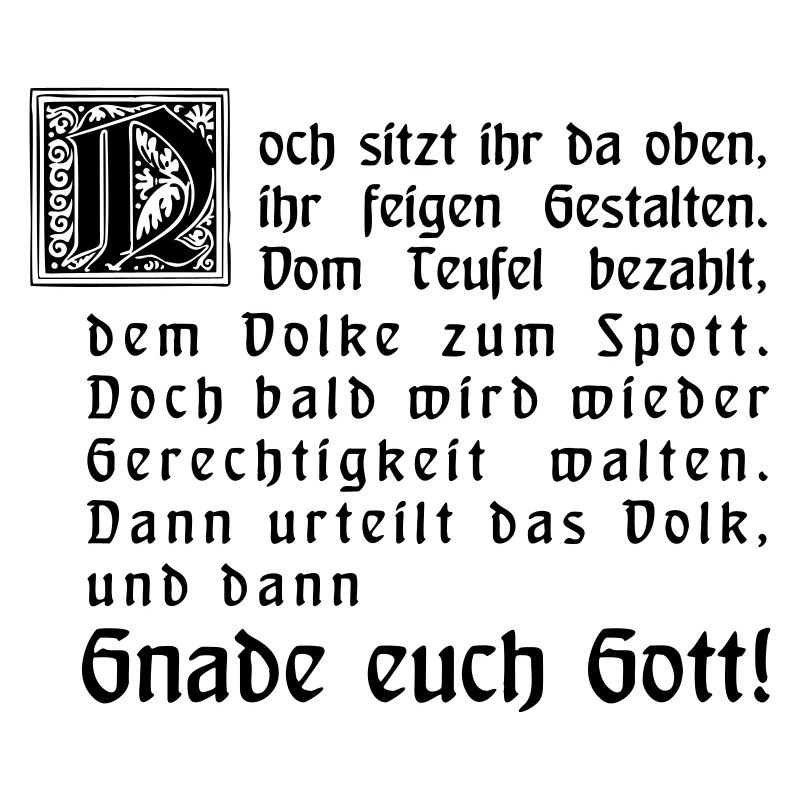 gnade euch Gott ★ Vektor ★ Spiritspread