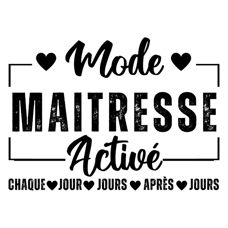 Mode maitresse activé cadeau maîtresse d' école