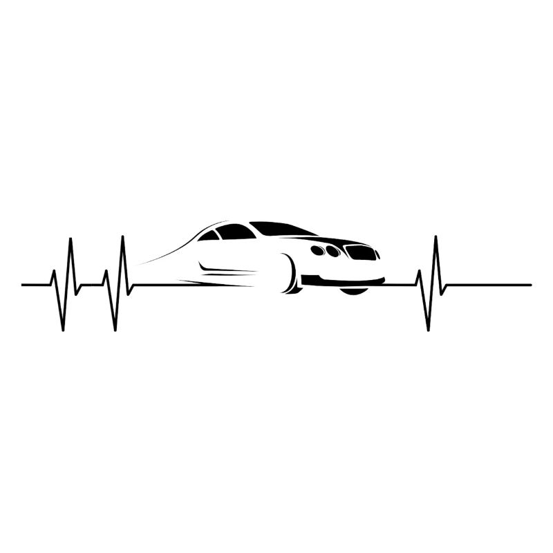 Auto Herzschlag Geschenkidee Puls V8 Liebe