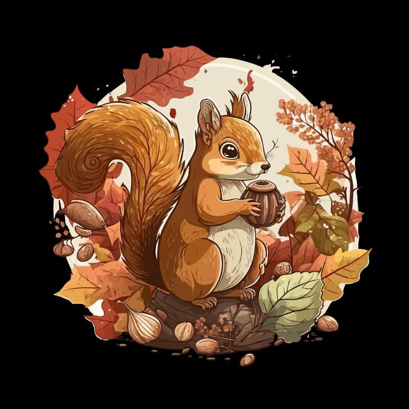 Squirrels Harvest