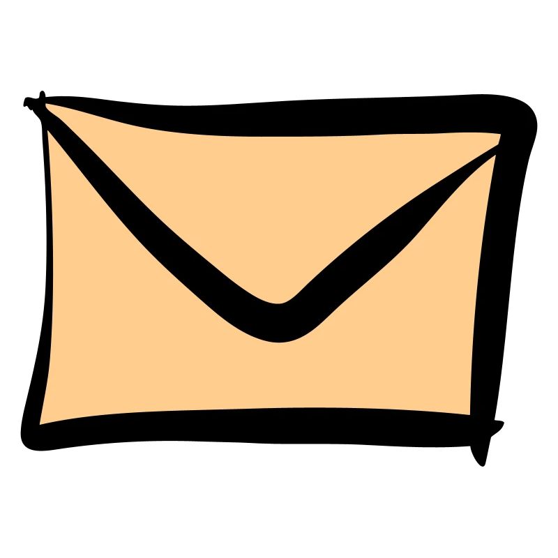 Brief / Briefumschlag Symbol. Post / E-Mail.