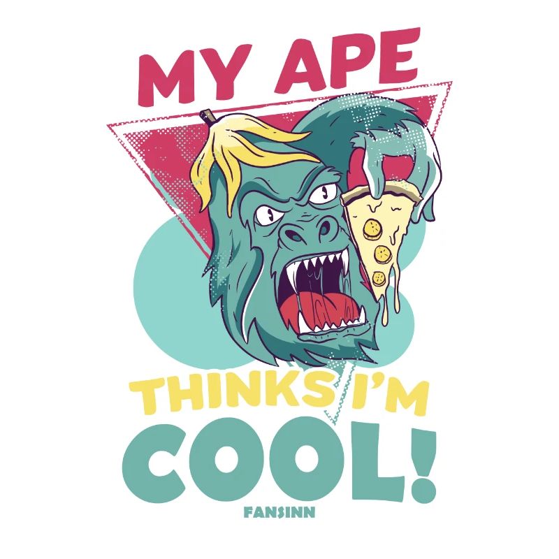 Mon singe pense que je suis cool