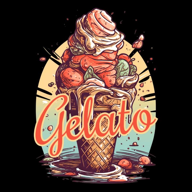 Gelato Eis Eiscreme Eisdiele