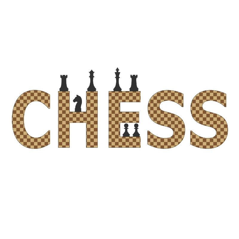 Echecs à la silhouette contrastée