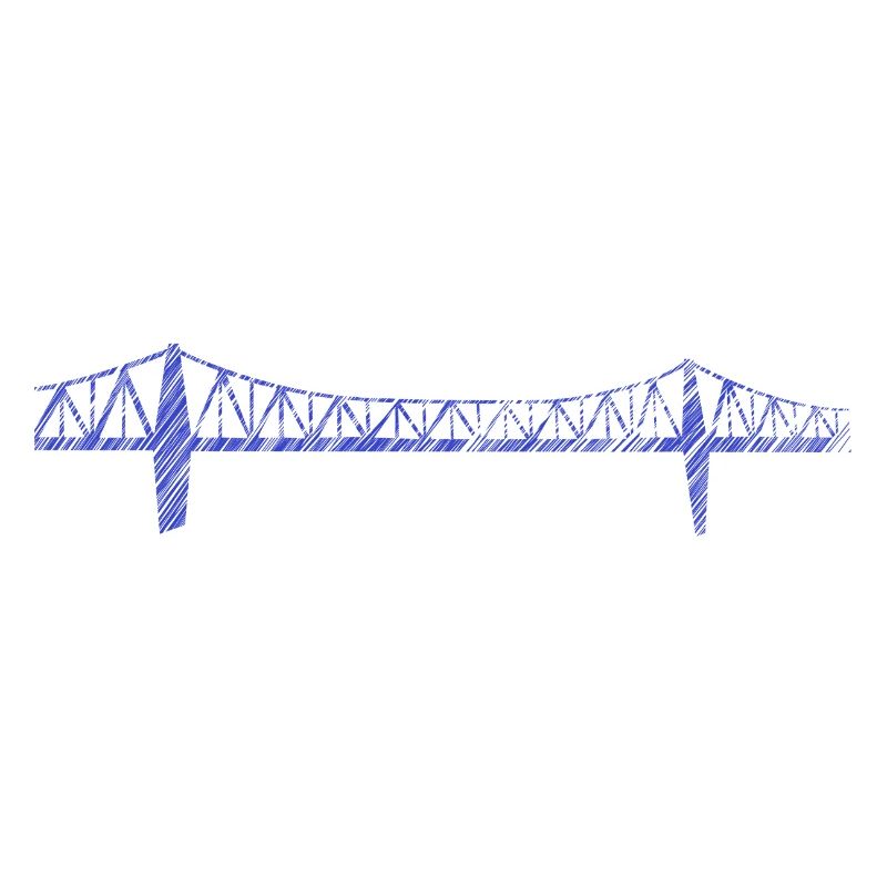 Rendsburg High Bridge – Urban Scribble Art Design