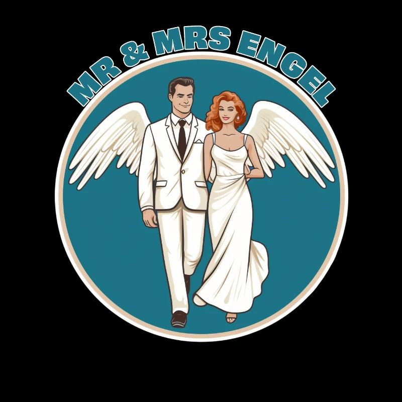 Mr. & Mrs. Engel honeymooning.