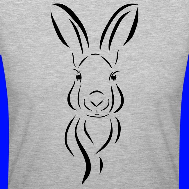 Hase Kopf Illustrartion Feldhase Löffel