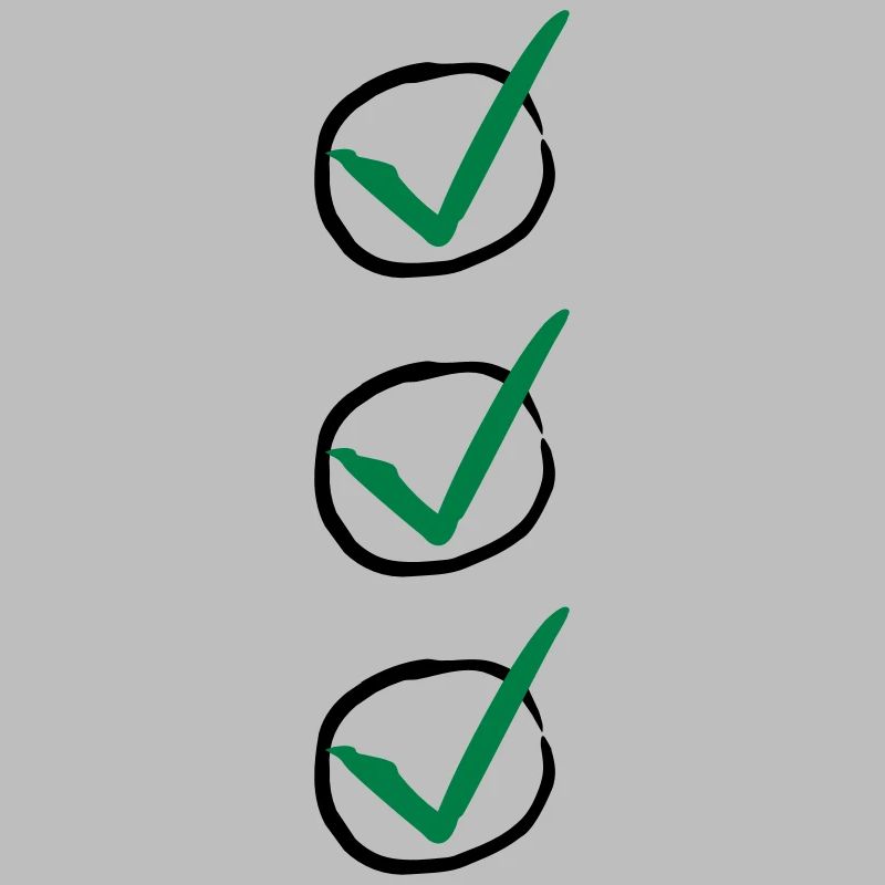 Three Checkmarks