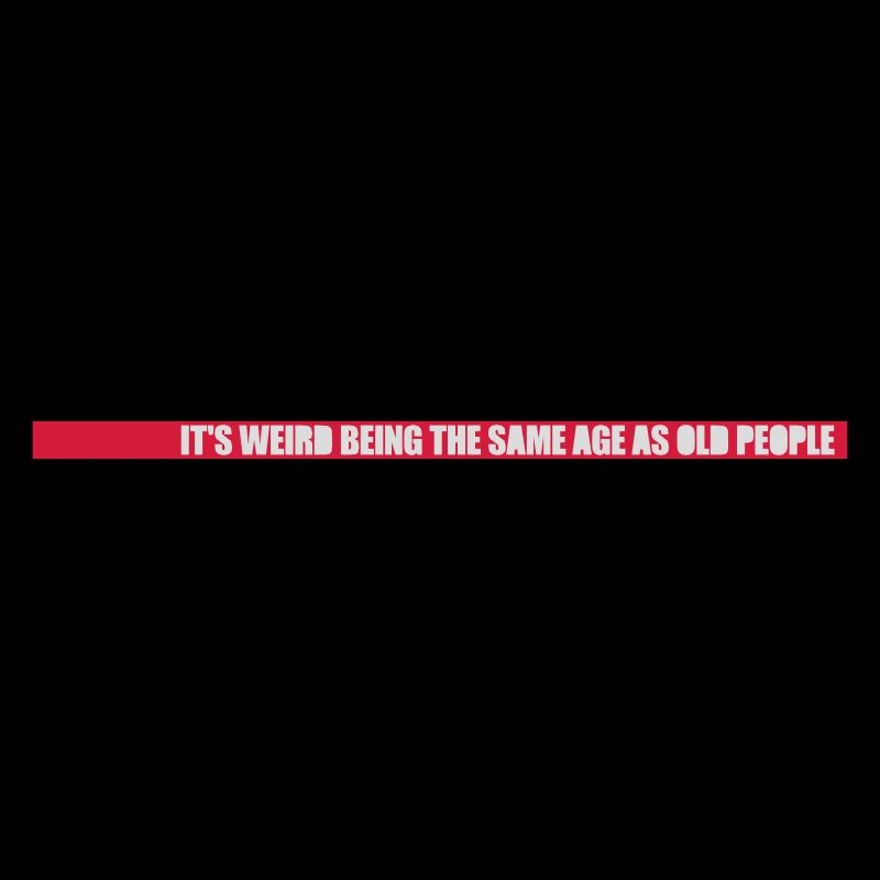 being old people age