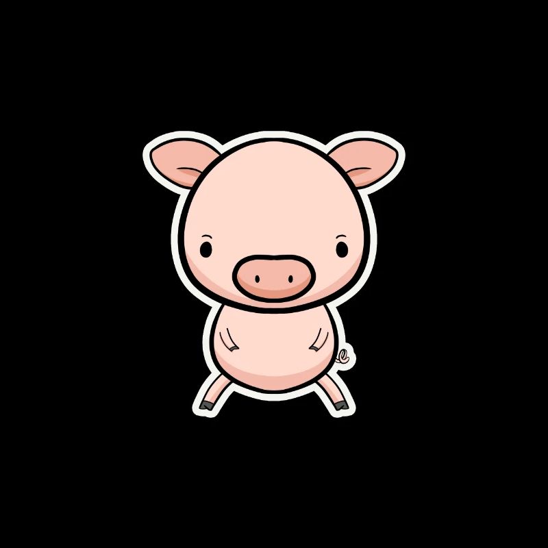 Dessin animé de cochons