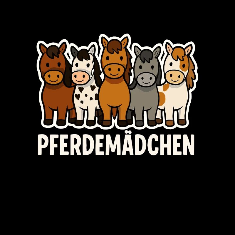 Pferdemädchen – Süßes Pony Design