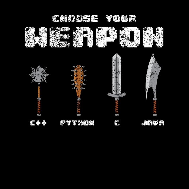 C ++ Phyton C Java Software Programmer Coder Joke