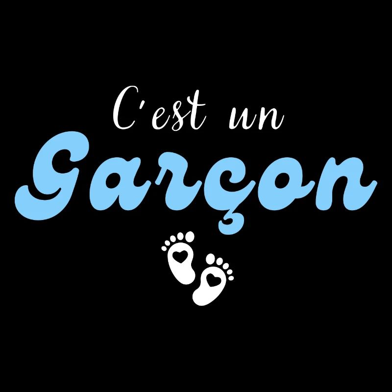 C'est un garçon-annonce grossesse