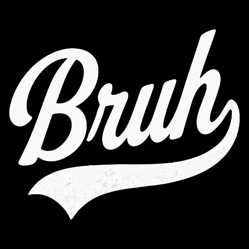 Bruh Retro-Stil
