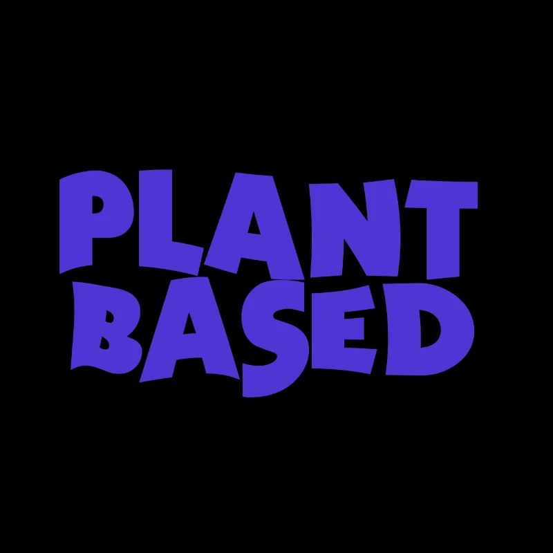 Plant Based Vegan Statement Tierrechte Geschenk