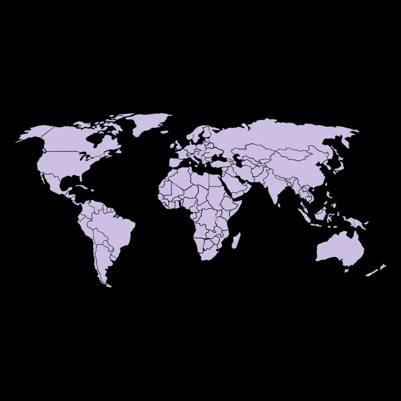 carte du monde