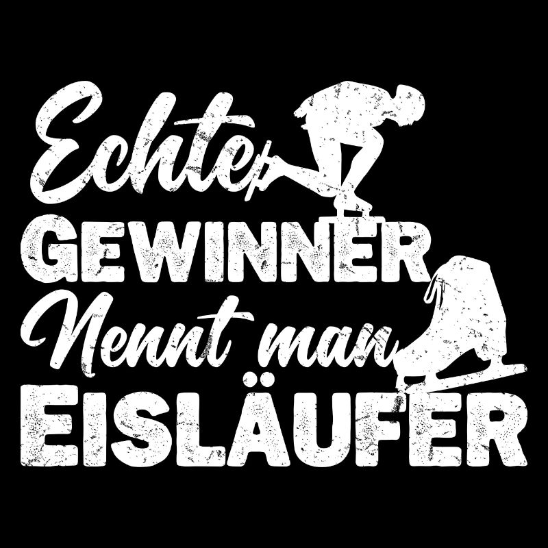 Eisläufer Eiskunstläufer Eislaufen Spruch