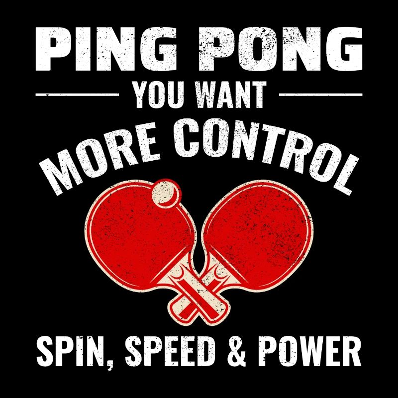 Ping Pong Master Table Tennis Coach Paddle Player