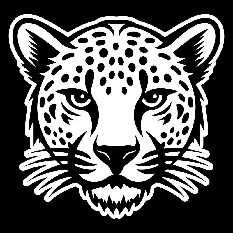 Gepard Kopf