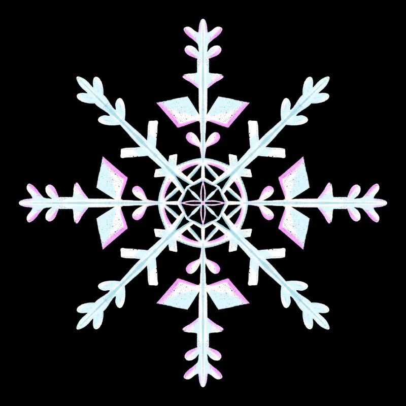 Cristal de glace / Flocon de neige