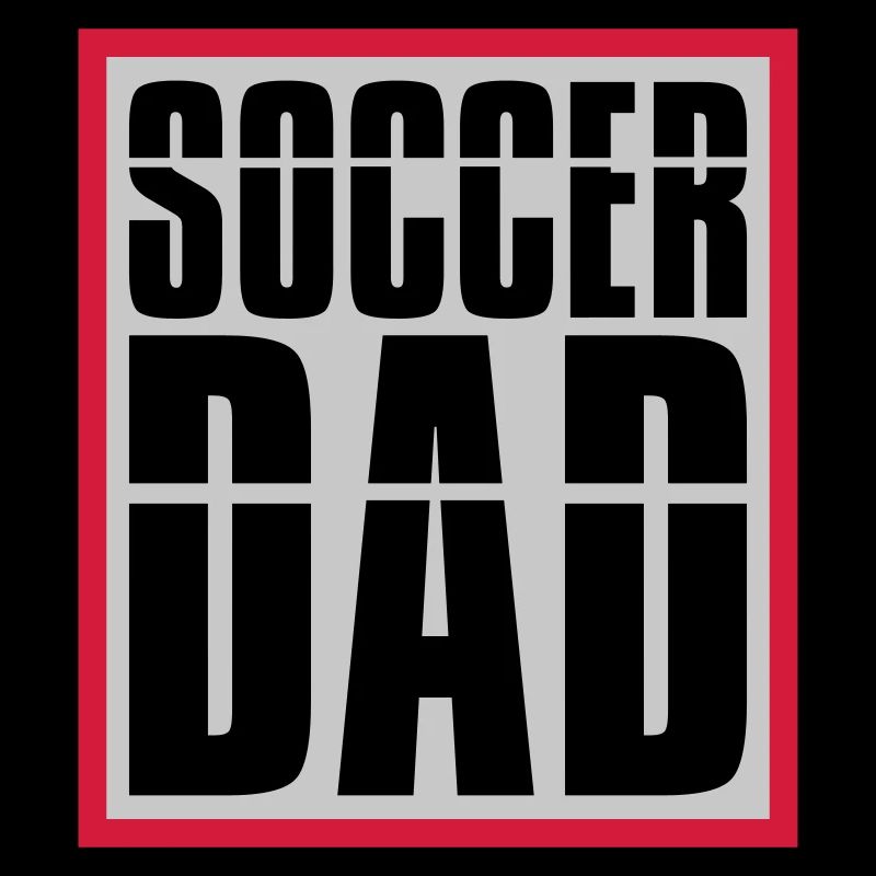 Cool Soccer Dad Logo