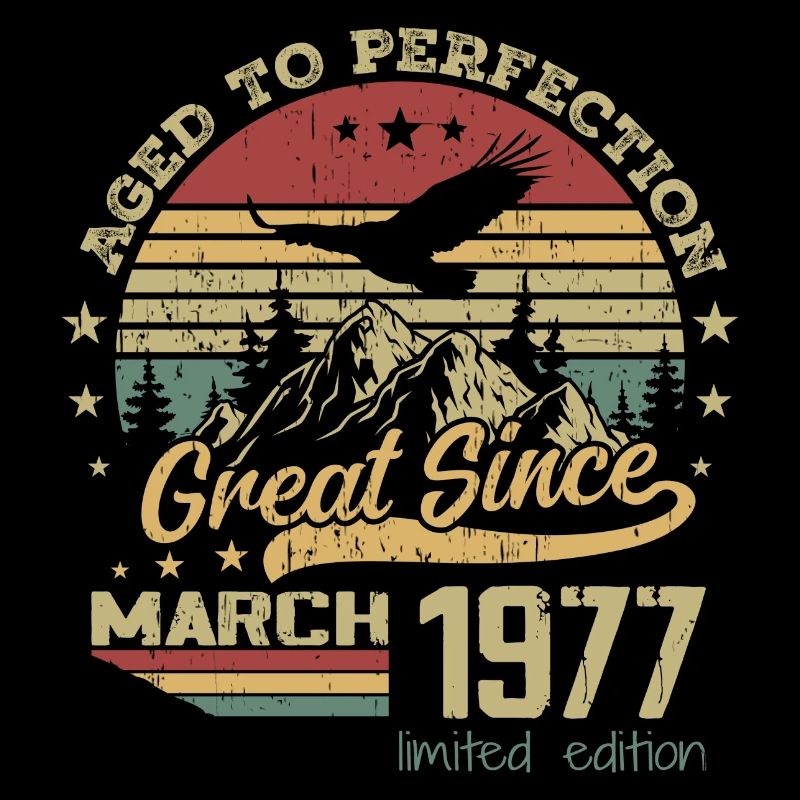 47 ans Vieilli à la Perfection né en mars 1977
