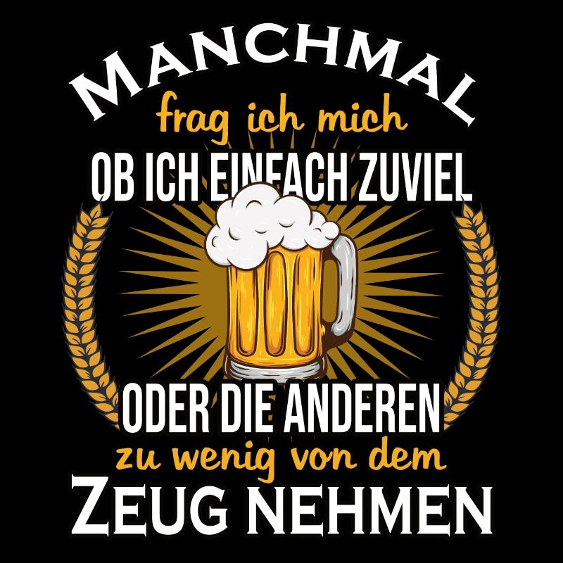 Biertrinker Biergarten Outfit Geschenk