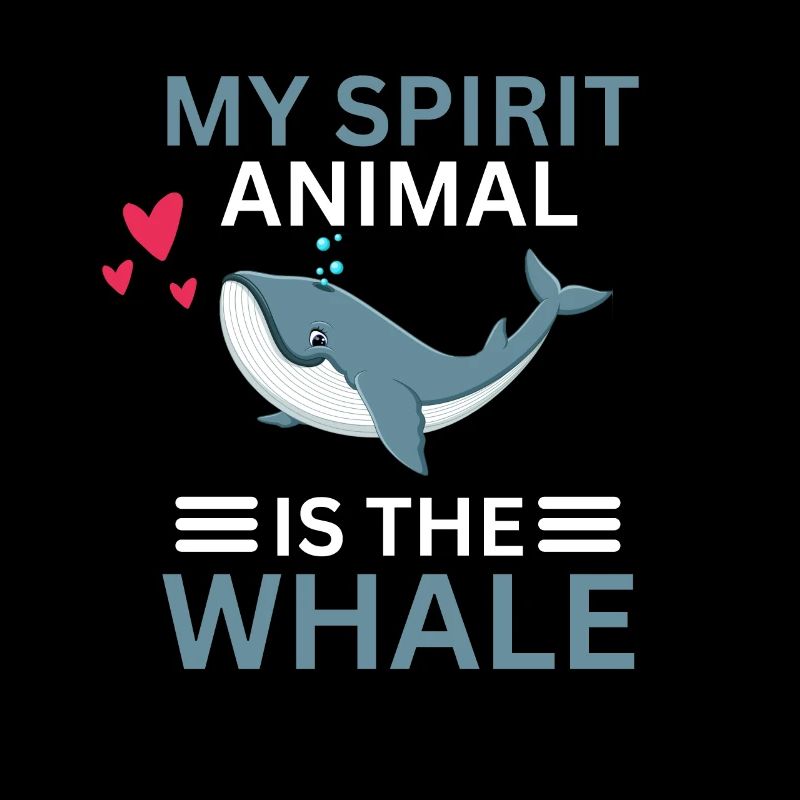 Ocean Animal Predator Cadeau Funny Whale