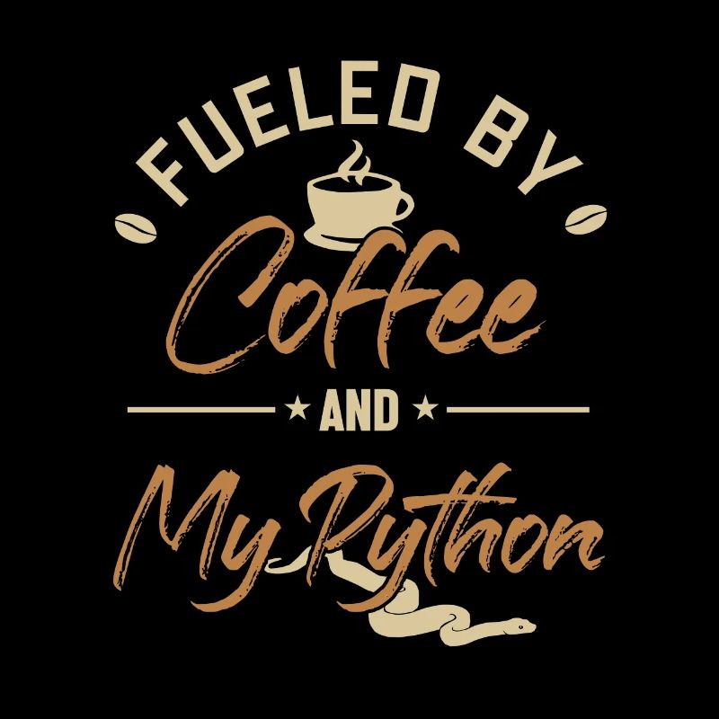 Alimenté par le café et mon Python Python Banana Ball