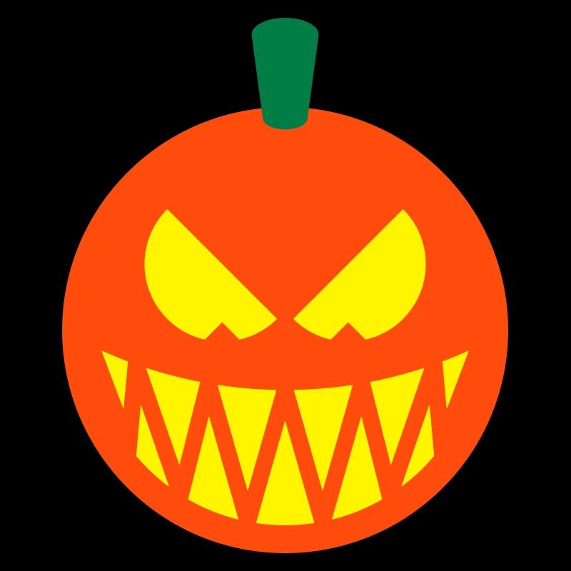 Halloween Pumpkin (Jack O’Lantern / Emoticon / 3C)
