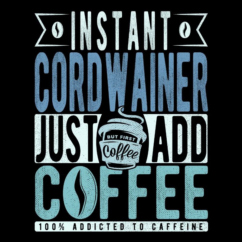 Cordon instantané Il suffit d’ajouter du café