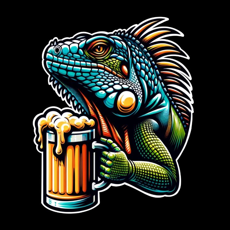 Leguan Bier